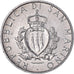 Coin, San Marino, 2 Lire, 1987, Rome, AU(50-53), Aluminum, KM:202
