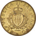 Coin, San Marino, 200 Lire, 1987, VF(20-25), Aluminum-Bronze, KM:208