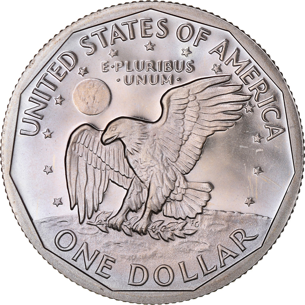 Coin, United States, Susan B. Anthony Dollar, Dollar, 1980, U.S. Mint, San