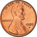 Coin, United States, Lincoln Cent, Cent, 1980, U.S. Mint, Denver, FDC