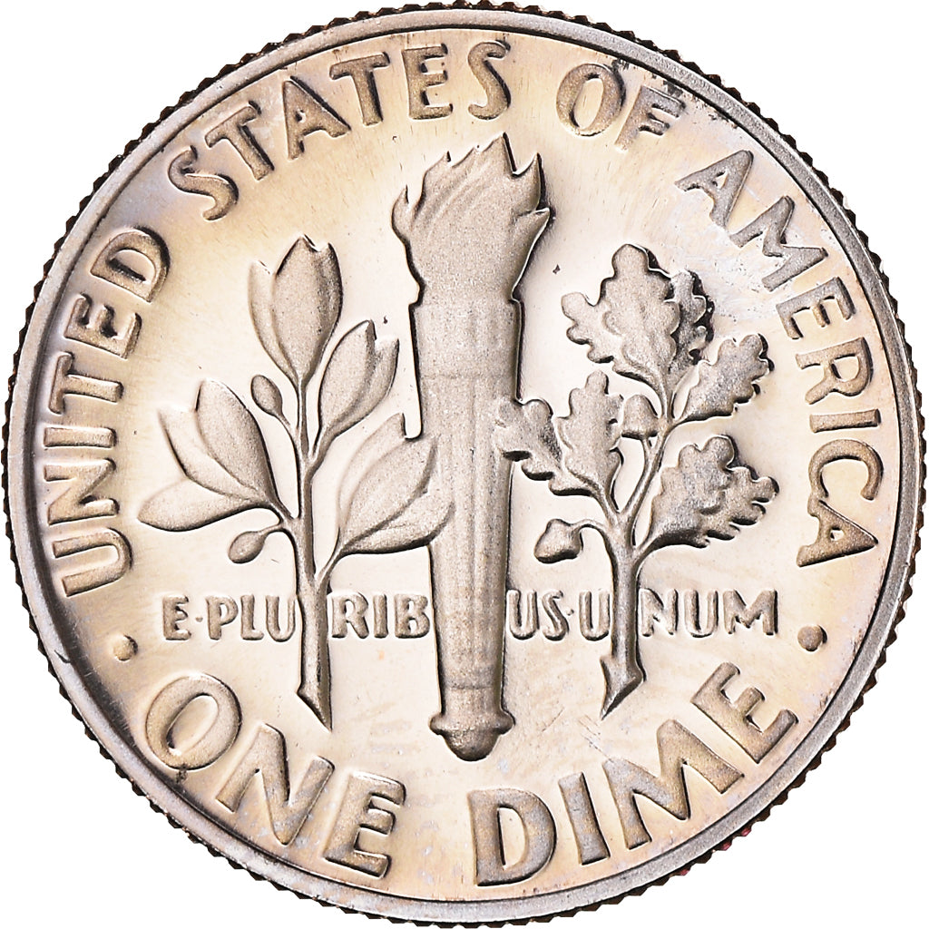 Münze, Vereinigte Staaten, Roosevelt Dime, Dime, 1980, U.S. Mint, San