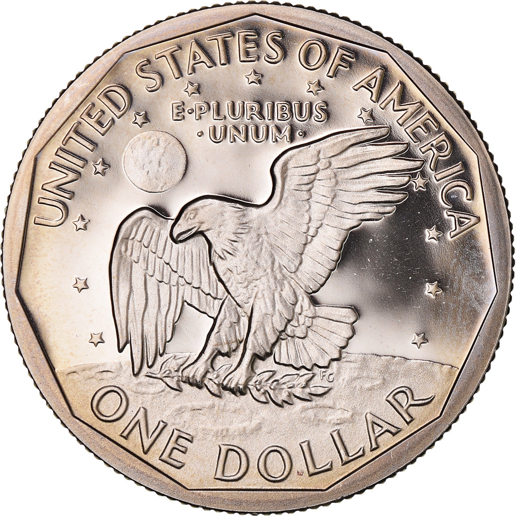 Coin, United States, Susan B. Anthony Dollar, Dollar, 1981, U.S. Mint, San