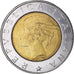 Coin, Italy, 500 Lire, 1996, Rome, VF(30-35), Bi-Metallic, KM:181
