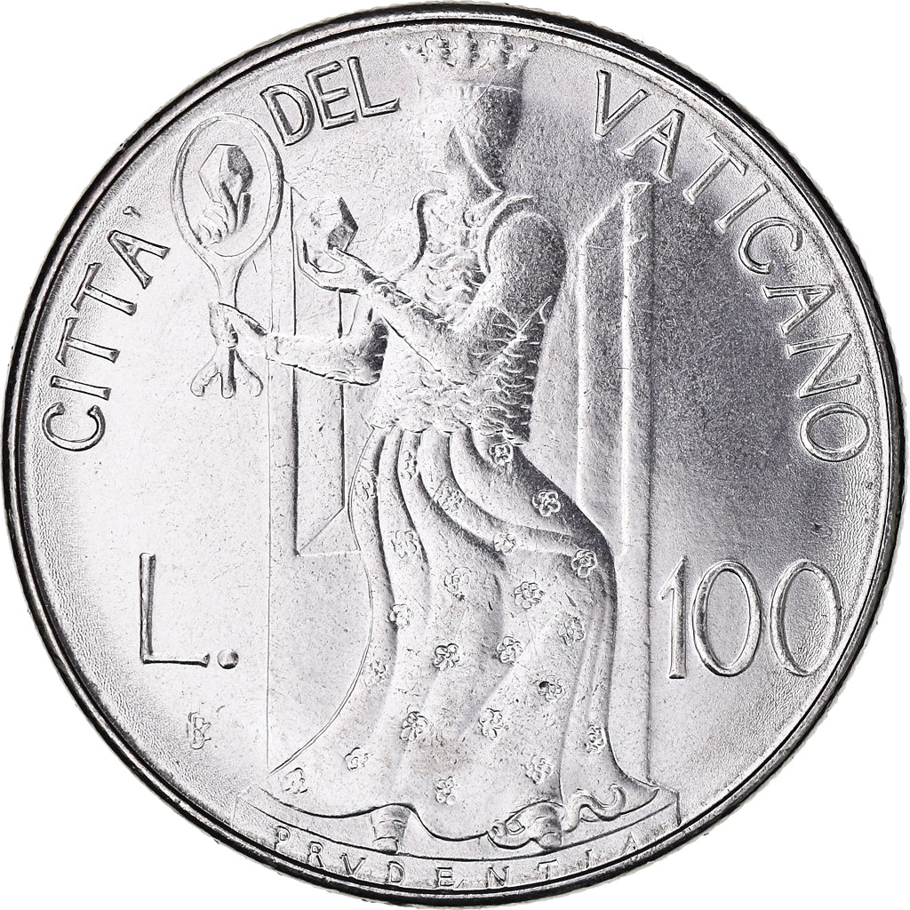 Moneta, PAŃSTWO WATYKAŃSKIE, John Paul II, 100 Lire, 1980, Roma, MS(65-70)