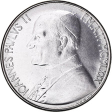 Moeda, CIDADE DO VATICANO, John Paul II, 100 Lire, 1980, Roma, MS(63), Aço