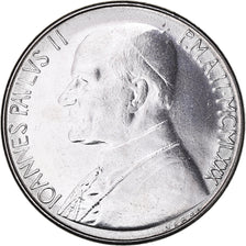 Moeda, CIDADE DO VATICANO, John Paul II, 100 Lire, 1980, Roma, MS(63), Aço