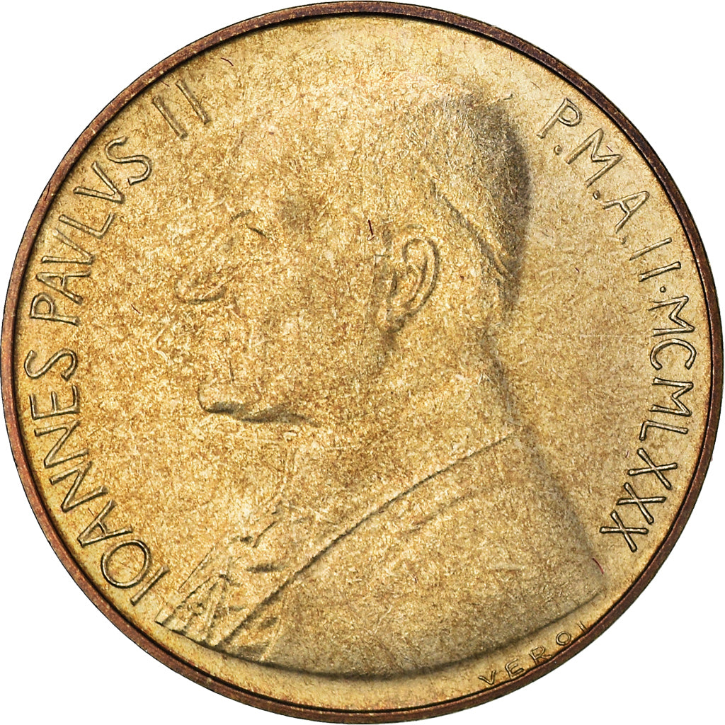 Monnaie, Cité du Vatican, John Paul II, 20 Lire, 1980, Roma, SPL+