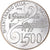 Coin, Italy, bicentenaire de la naissance de Gioacchino Rossini, 500 Lire, 1992
