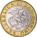 Moneda, San Marino, 1000 Lire, 1997, Rome, MBC+, Bimetálico, KM:368