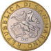 Moneta, San Marino, 1000 Lire, 1997, Rome, VF(30-35), Bimetaliczny, KM:368