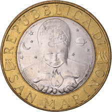 Coin, San Marino, 1000 Lire, 2000, Rome, VF(30-35), Bi-Metallic, KM:405