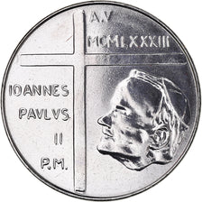 Coin, VATICAN CITY, John Paul II, 100 Lire, 1983, Roma, MS(65-70), Stainless