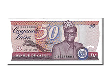 Zaïre, 50 Zaïres, 1982, KM #28a, 1982-11-24, UNC(65-70), D3954860H