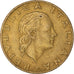 Moneta, Włochy, 200 Lire, 1989, Rome, VF(20-25), Aluminium-Brąz, KM:130