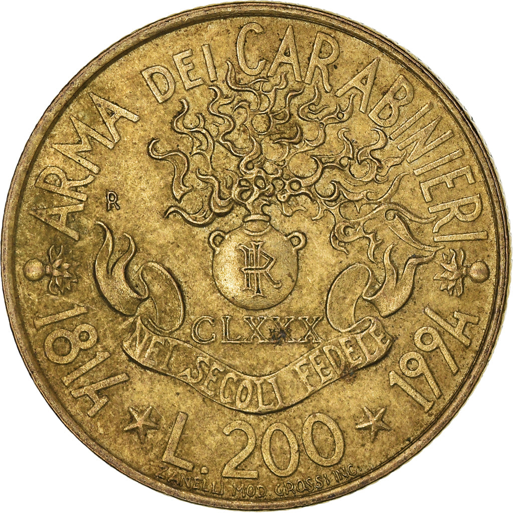 Moneda, Italia, 200 Lire, 1994, Rome, BC+, Aluminio - bronce, KM:164