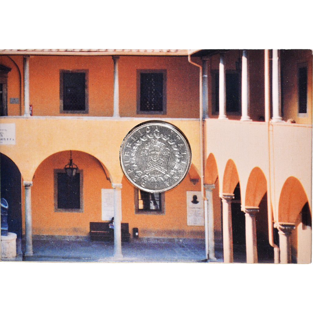 Coin, Italy, Université de Pise, 5000 Lire, 1993, BU, MS(65-70), Silver, KM:170