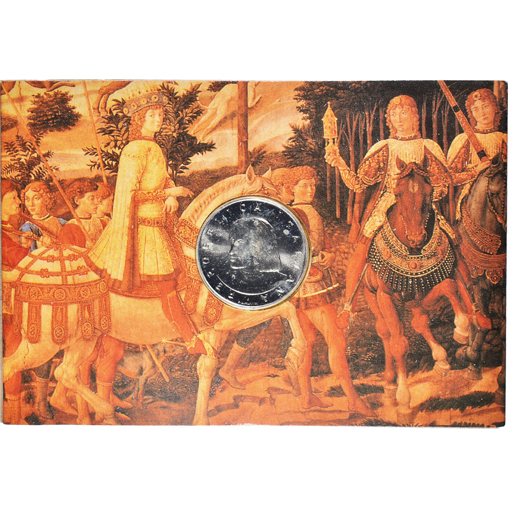 Coin, Italy, Lorenzo il Magnifico, 500 Lire, 1992, BU, MS(65-70), Silver, KM:149