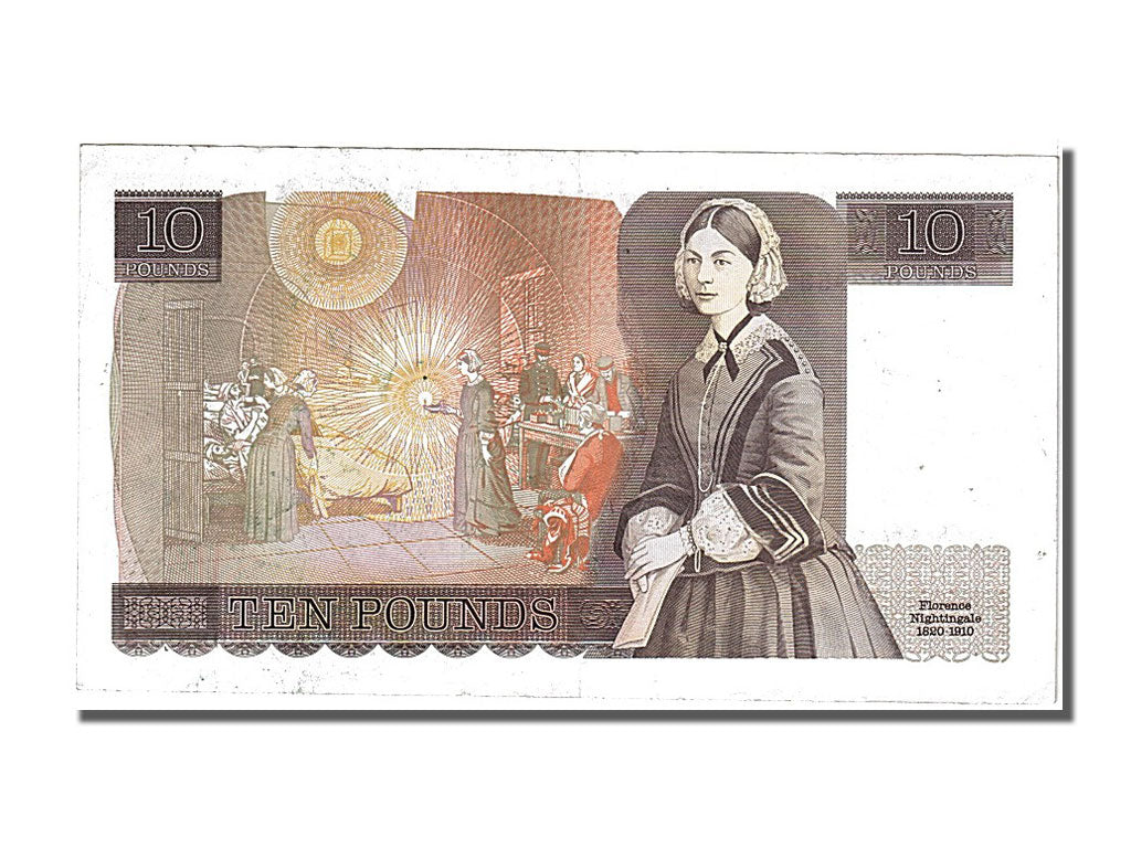 Banknote, Great Britain, 10 Pounds, 1975, AU(55-58)