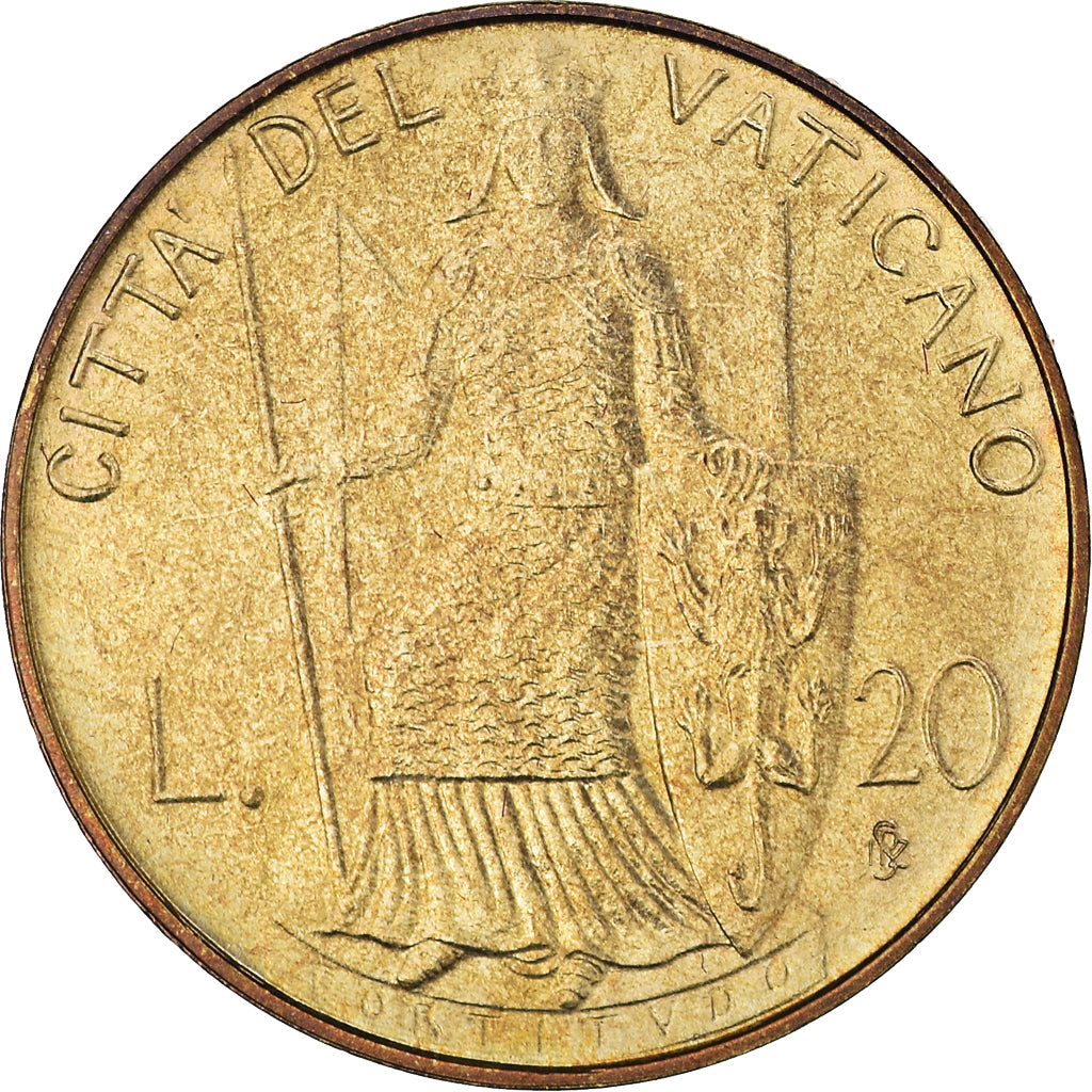 Monnaie, Cité du Vatican, John Paul II, 20 Lire, 1980, Roma, FDC, FDC