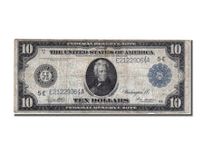 United States, Ten Dollars, 1914, KM #474, VF(20-25), 5E