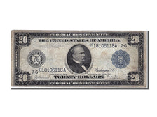 Banknote, United States, Twenty Dollars, 1914, KM:623, VF(20-25)