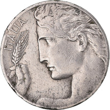 Monnaie, Italie, Vittorio Emanuele III, 20 Centesimi, 1919, Rome, TB, Nickel