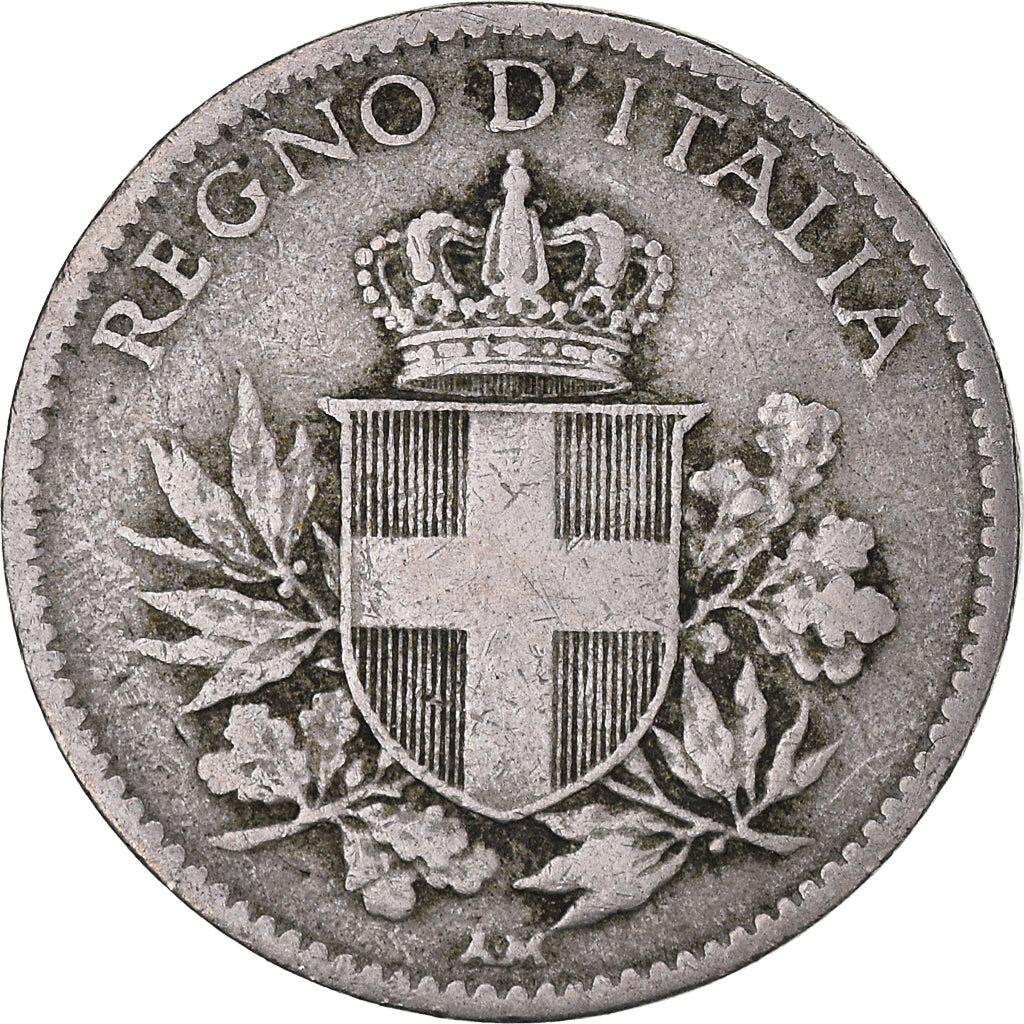 Coin, Italy, Vittorio Emanuele III, 20 Centesimi, 1919, Rome, VF(30-35), Nickel