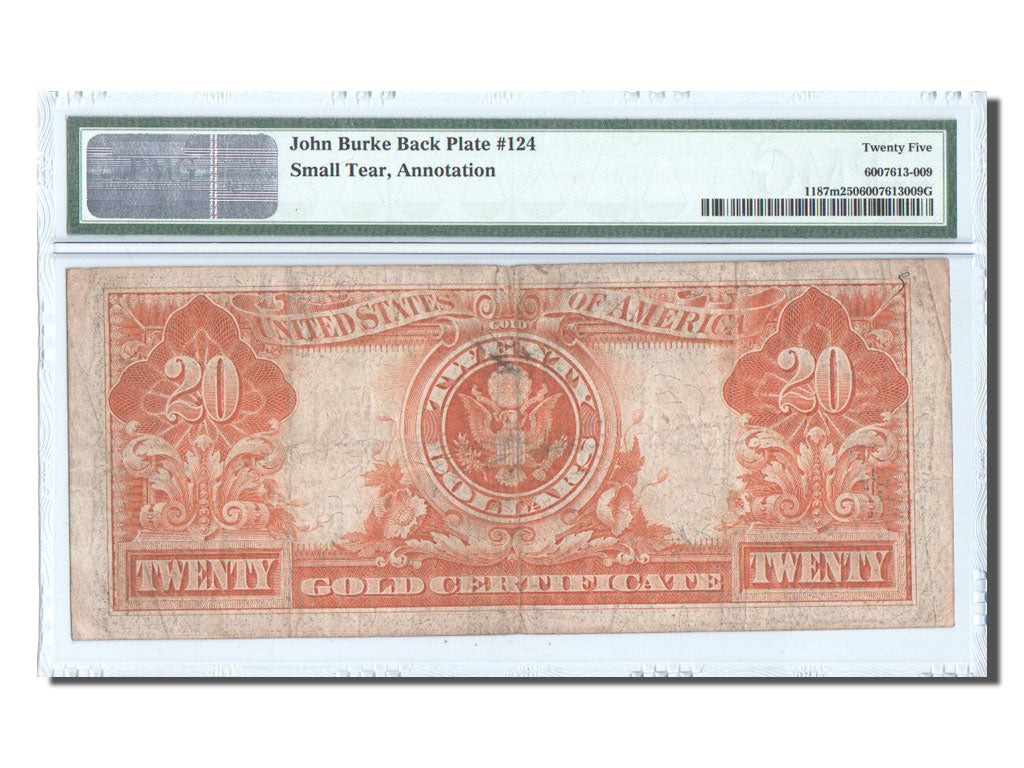 Banknote, United States, Twenty Dollars, 1922, 1922, KM:564, graded, PMG