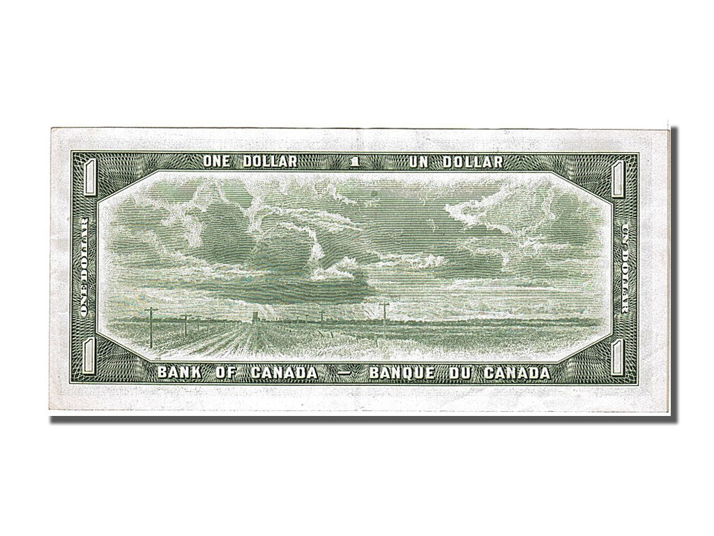 Canada, 1 Dollar, 1954, KM #74b, AU(55-58), 5903838