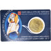 VATICAN CITY, 50 Euro Cent, 2016, Rome, Coin card, MS(65-70), Brass