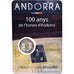 Andorra, 2 Euro, 100 Ans de l'hymne d'Andorre, 2017, BU, FDC, Bimetálico