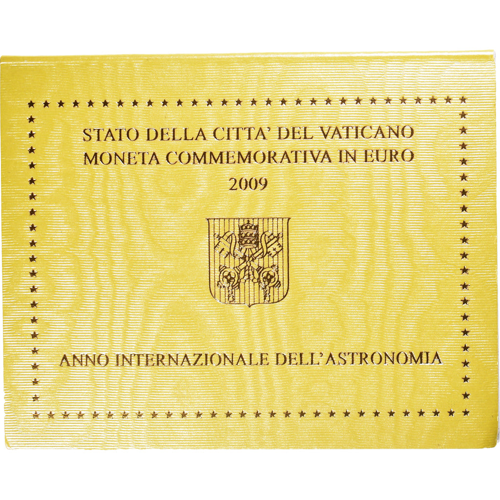 Vatican, 2 Euro, 2009, Année internationale de l'Astronomie, MS(65-70)