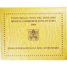 Vatican, 2 Euro, 2009, Année internationale de l'Astronomie, MS(65-70)