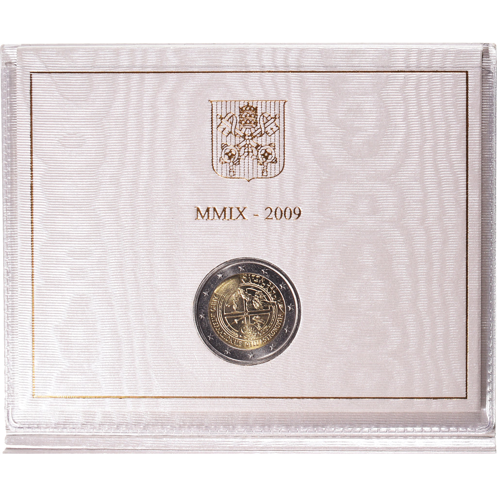 Vatican, 2 Euro, 2009, Année internationale de l'Astronomie, MS(65-70)