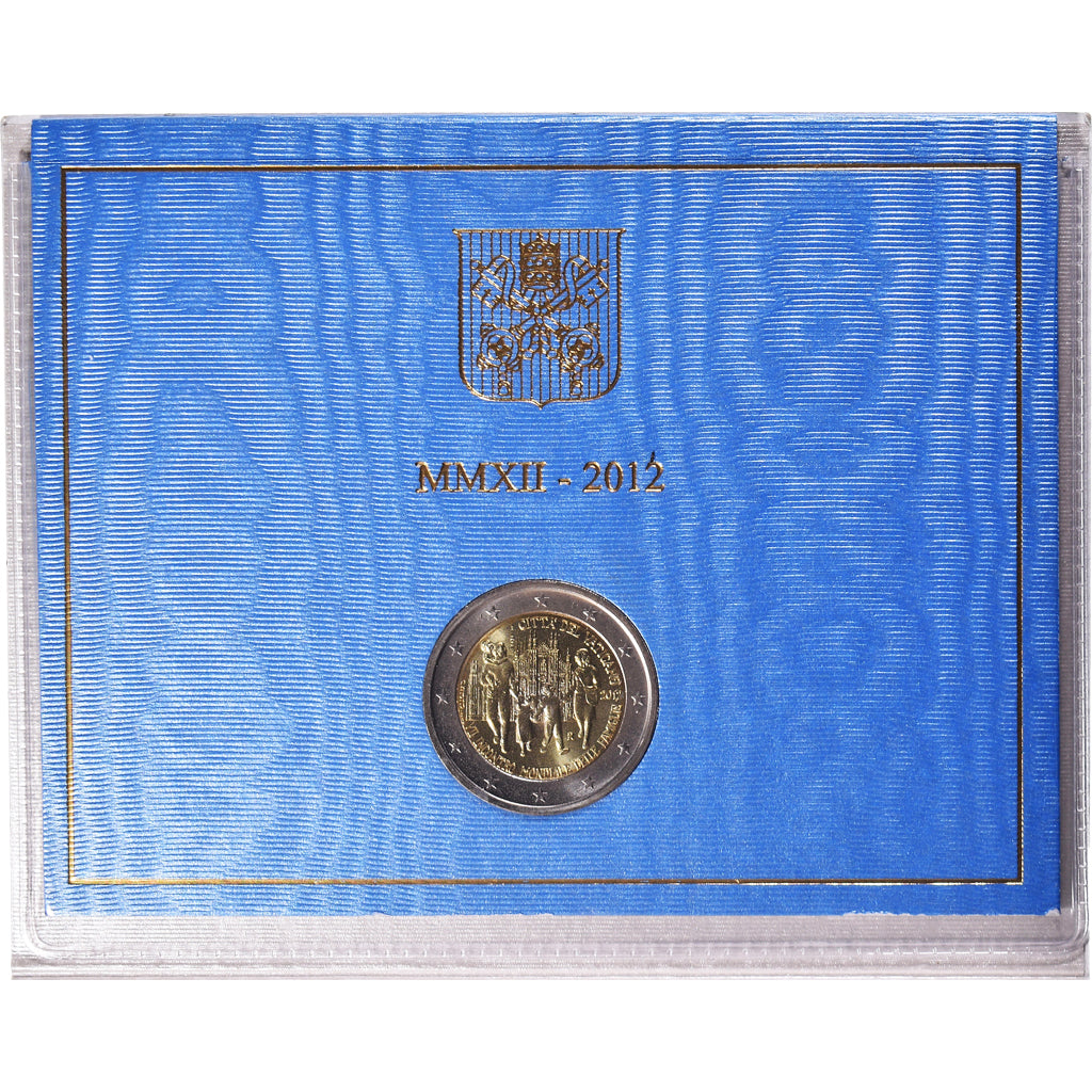 Vatican, 2 Euro, 2012, Rome, 7ème rencontre mondiale de la Famille, MS(65-70)