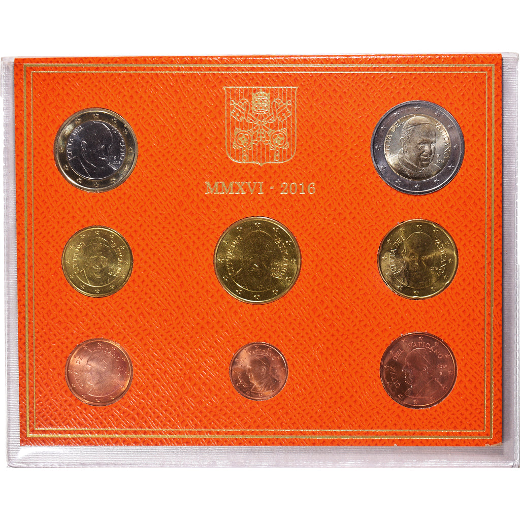 Vatican, Set, Le Pape François, 2016, Rome, MS(65-70)