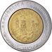 Coin, San Marino, 500 Lire, 1982, Rome, EF(40-45), Bi-Metallic, KM:140