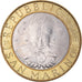 Moneda, San Marino, 1000 Lire, 2000, Rome, MBC, Bimetálico, KM:405