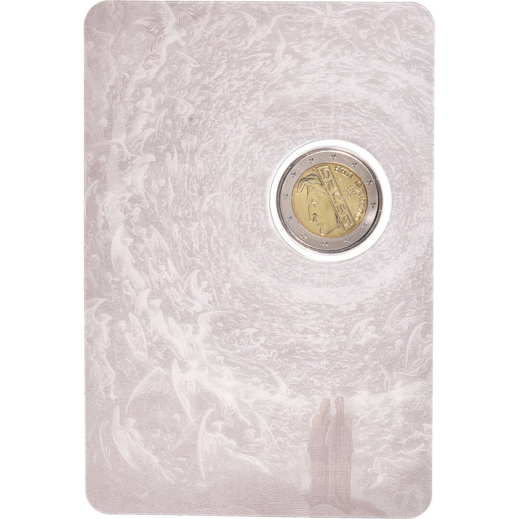 San Marino, 2 Euro, 2015, DANTE., MS(65-70), Bi-Metallic