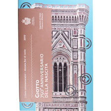 San Marino, 2 Euro, Giotto 1267-2017, 2017, Rome, GIOTTO 750°anniversario della