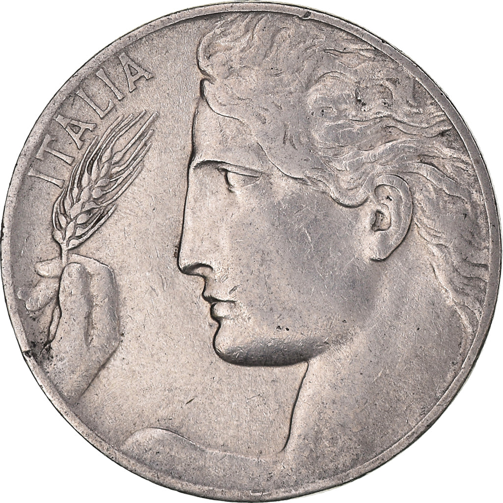 Moneda, Italia, Vittorio Emanuele III, 20 Centesimi, 1920, Rome, BC+, Cobre -