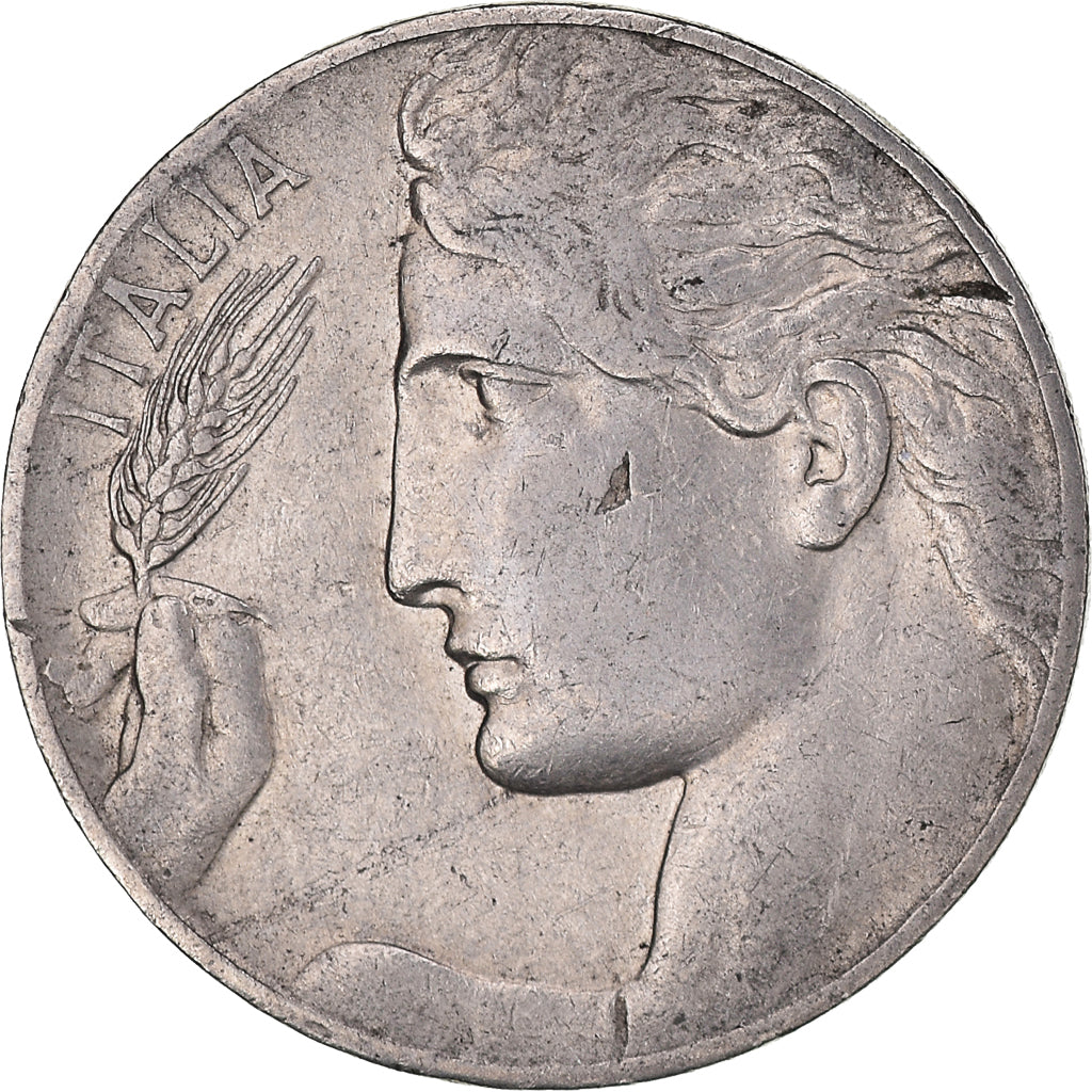 Moneta, Italia, Vittorio Emanuele III, 20 Centesimi, 1921, Rome, MB, Nichel