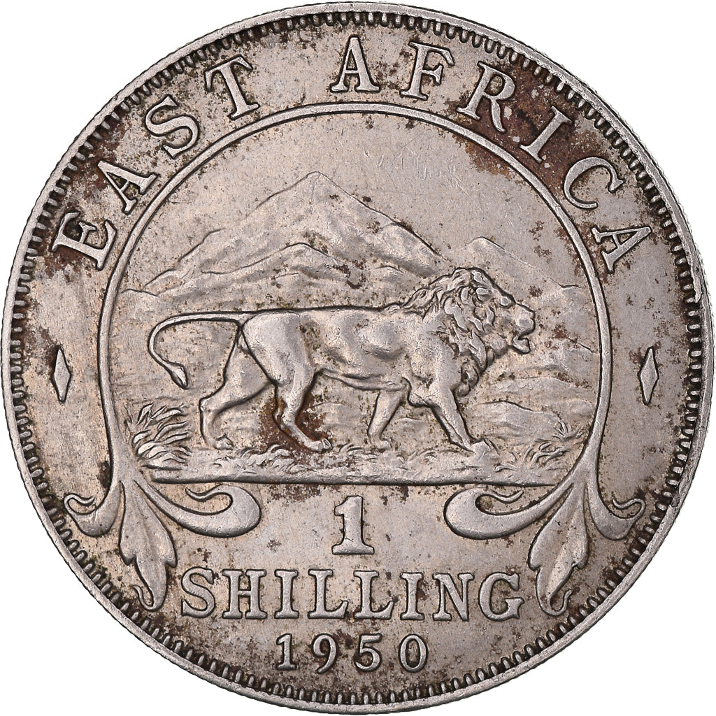 Moneta, AFRICA ORIENTALE, George VI, Shilling, 1950, MB+, Rame-nichel, KM:31