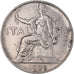 Moneta, Włochy, Lira, 1928, Rome, EF(40-45), Nikiel, KM:62