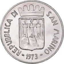 Moneta, San Marino, 500 Lire, 1973, Rome, MS(65-70), Srebro, KM:29