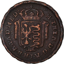 Moneta, DEPARTAMENTY WŁOSKIE, Mezzo soldo, 1777, Milan, EF(40-45), Cuivre