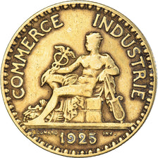 Coin, France, Chambre de commerce, 2 Francs, 1925, Paris, VF(20-25)