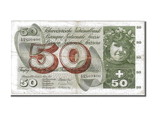 Switzerland, 50 Franken, 1973, KM #48m, 1973-03-07, VF(30-35), 44S