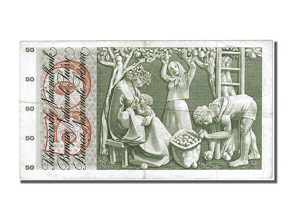 Banknote, Switzerland, 50 Franken, 1973, 1973-03-07, EF(40-45)