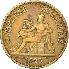 Moneda, Francia, Chambre de commerce, Franc, 1923, Paris, BC+, Aluminio -